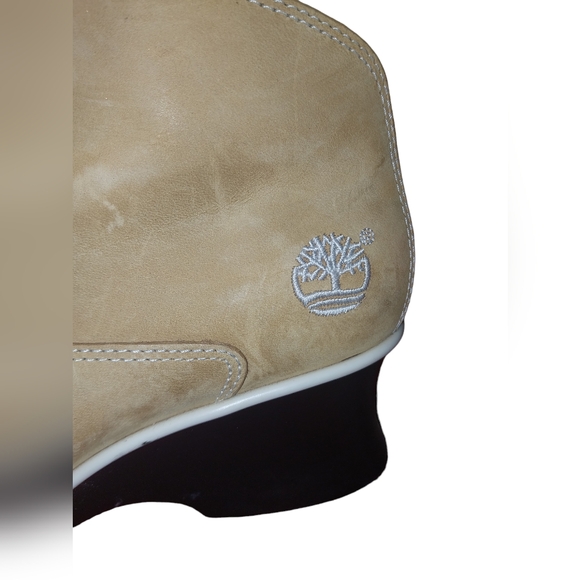 Timberland tie up suede leather square toe wedge boots women’s size 7 - Picture 7 of 15